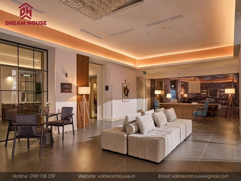 Hình ảnh sau cải tạo tại khách sạn M Village 54 Thợ Nhuộm