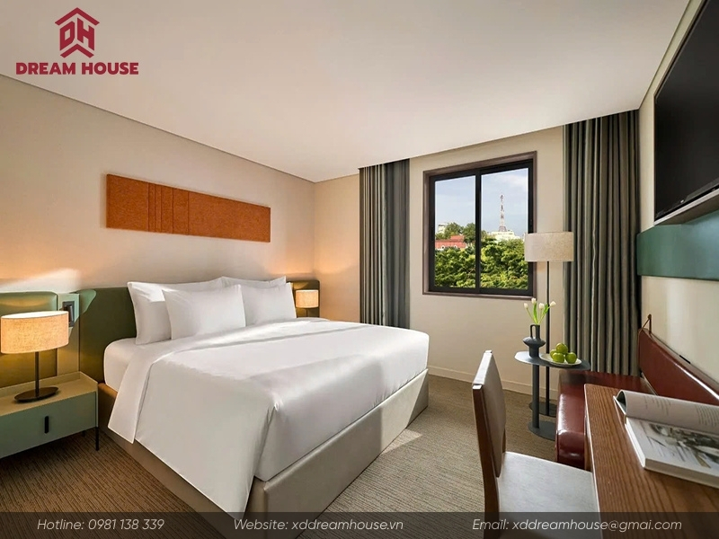 Hình ảnh sau cải tạo phòng ngủ tại Signature by M Village 84 Thợ Nhuộm